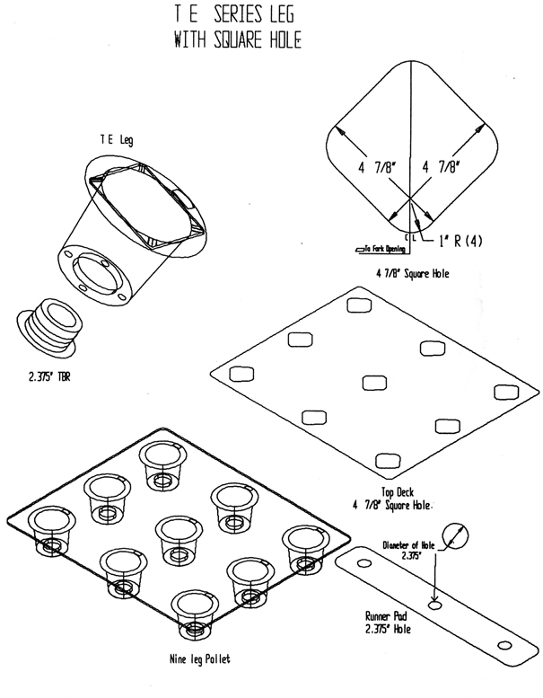 Wonder B Econo Support Leg