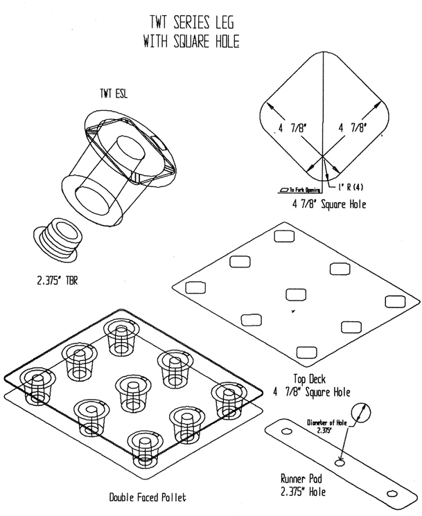 Wonder B Econo Support Leg